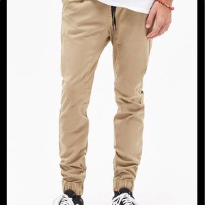 Jogger khaki pants